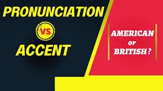 Difference between Pronunciation and Accent pronunciation accent linguistics [upl. by Wolfson]