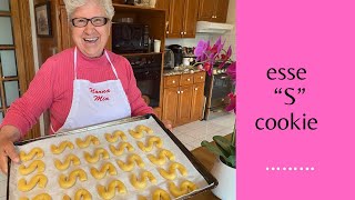 Christmas Almond Biscottini  Rossellas Cooking with Nonna [upl. by Allak542]