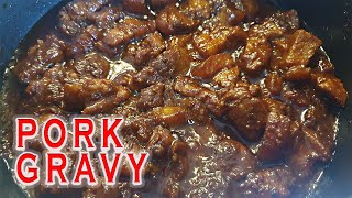 Pork curry recipe  Pork gravy [upl. by Harbot]