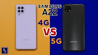 Review Samsung A22 4G vs Samsung A22 5G  Pilih yang mana [upl. by Ynoep538]