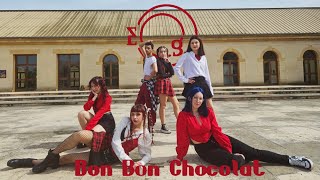 KPOP IN PUBLIC EVERGLOW에버글로우  Bon Bon Chocolat봉봉쇼콜라 Dance coverGLOW IN THE DARK CREW France [upl. by Malin936]