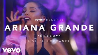 Ariana Grande  Greedy Vevo Presents [upl. by Ogir]