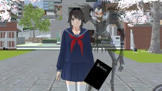 ayano finds a death note💀📓  CREDS IN DESC  high school simulator 2018 [upl. by Llednil]