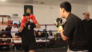 Bakersfield Boxing 13 AJ vs Cris [upl. by Brackely]