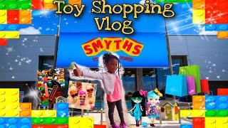 Ja Ella Goes Toy Shopping My First Vlog Toy Shopping Vlog [upl. by Anyzratak426]