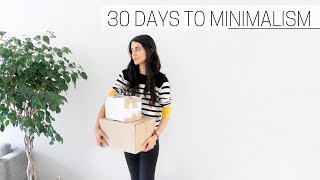 30 DAYS TO MINIMALISM »  printable guide [upl. by Ysabel]