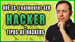 ¿Qué es ser HACKER ¿Qué tipos de HACKER existen ¿Qué es hackear  Alberto López [upl. by Ennagroeg]