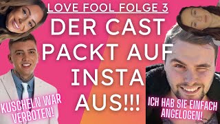 Der Cast packt auf Insta aus Love Fool Folge 3 🃏 Kuscheln verboten bei AG Ins Gesicht gelogen 🤡 [upl. by Leamhsi953]