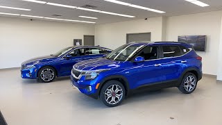 LIVE 2021 Kia K5 vs 2021 Kia Seltos Which AWD vehicle is best for you [upl. by Berhley]