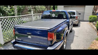 Truxedo Truxport Bed Cover Install On Chevy S10 SportsideStepside [upl. by Gillett]