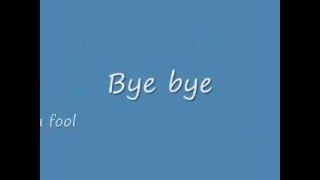 Bye Bye Bye Lyrics [upl. by Kcirrem939]