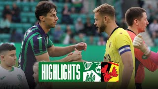 Highlights Hibernian 2 Watford 3  PreSeason Fixture [upl. by Orrin]