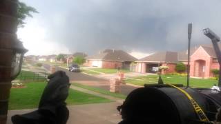 Tornado forming Moore Oklahoma 5202013 [upl. by Nairam]