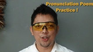 Pronunciation Poem [upl. by Aneryc384]