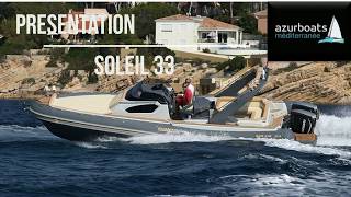 Salpa Soleil 33 Azurboats Méditerranée [upl. by Terrej]