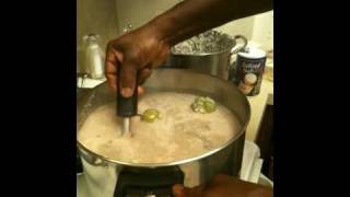 Part 3 Clarksmans Jamaican style rice amp peas [upl. by Anialad]