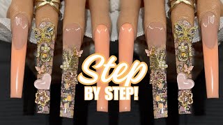 Valentines Nail Freestyle 2024  Testing Shein Kawaii Charms  Beginner Nail Tutorial [upl. by Ronni]