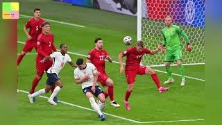 UEFA EURO 2020 SemiFinal  England vs Denmark Highlights England win 21 [upl. by Schoof162]