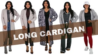 How To Style A Long Cardigan [upl. by Gemmell]