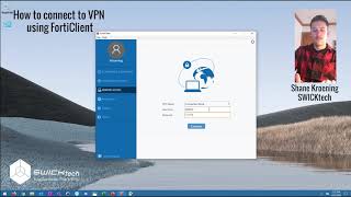 How to Connect to VPN with FortiClient [upl. by Ecadnak]