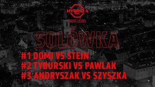 HYBRID MMA 4 Domi vs Stein  Tyburski vs Pawlak  Andryszak vs Szyszka [upl. by Yleek213]