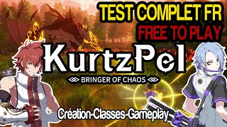 KURTZPEL FR Création  Classes  Gameplay PvE et PvP  Test Complet  FREE TO PLAY [upl. by Vida]