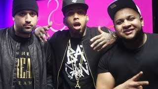 Kid Ink rates Ghetts LIVE on BBC Asian Network [upl. by Ettelloc]