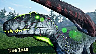 Shantungosaurus Carnivoro GIGANTE Vs 2 Toxic Giganotosaurus The Isle 177 [upl. by Evania]