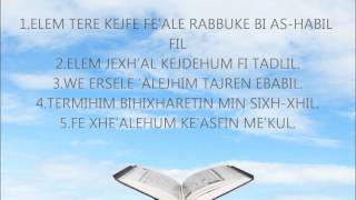 Meso Suren Fil  Në Transliterim Shqip dhe Përkthim Shqip  Në HD [upl. by Nehcterg]