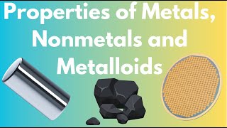 Properties of Metals Nonmetals and Metalloids [upl. by Jaworski]