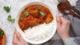 Easy Chicken Jalfrezi Recipe  Khins Kitchen [upl. by Kleiman790]