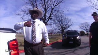 Texas Ranger pulls gun on driver who flipped him off [upl. by Eenar]