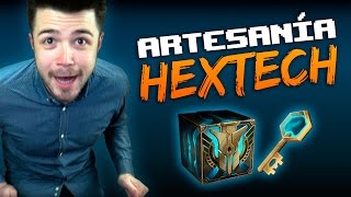 MALA SUERTE O NO  Abriendo Cofres Artesania Hextech  League of Legends [upl. by Ayocal]