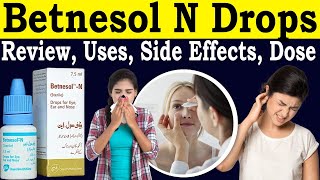 Betnesol n eye drops uses in urdu  betnesol n drops how to use  betnesol n eareye drops  benefit [upl. by Brander]