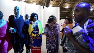 Longido Maasai Warriors at Maa Night in Arusha July 2017 2 [upl. by Netsrak637]