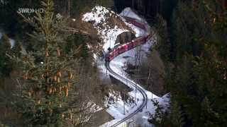 Auf schmaler Spur von Chur nach Arosa Von Bergen und Brücken [upl. by Engud]