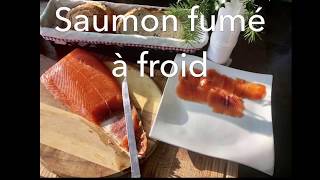 Saumon fumé à froid au barbecue avec le fumeur à froid weber [upl. by Aicats]