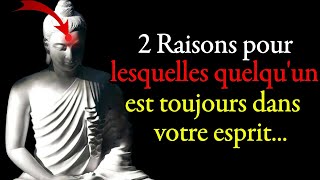 Voici 2 raisons pour lesquelles quelquun est toujours dans votre esprit  Leçons de vie [upl. by Hanus]