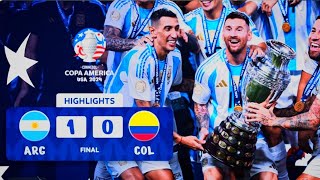 Argentina Vs Colombia 02  All Gools amp Full Match Highlights  Argentina Vs Colombia Final match [upl. by Adli]