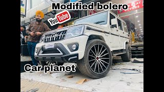 modified bolero  20 inch alloy wheels  bolero sound system  car planet  2020 bolero bs6 [upl. by Incrocci]