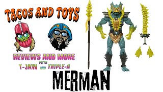 Masterverse New Eternia Merman 2024 release by Mattel Review [upl. by Northrup]