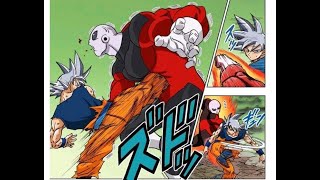 Mui Goku vs Jiren manga drawing [upl. by Karolyn399]