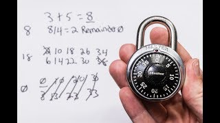 198 Close Up On How To Decode A Dial Combination Lock In 8 Attempts Or Less [upl. by Longan]