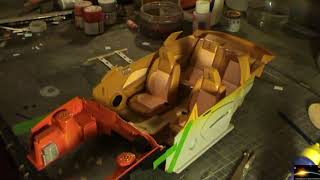 Revell 112 Ford Mustang GT500 Build Part 5 [upl. by Marlo]