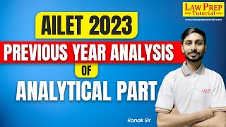 AILET Previous Year Analytical Part Analysis 2023  AILET 2023  AILET Analytical Part [upl. by Asilla]