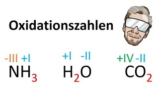 Oxidationszahlen bestimmen  Chemie Endlich Verstehen [upl. by Gardel]