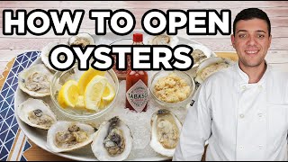 How to Open Oysters Fast at Home [upl. by Chill]