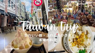 【Taipei vlog】台北2人旅｜油化街でルーローハン｜台湾のりくろーおじさん？｜器の街鶯歌でかき氷｜六堆伙房 [upl. by Tri819]