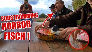 DIESEN FISCH ESSEN UNMÖGLICH 🤮 😫  SURSTRÖMMING EXTREM 😅 ItsMarvin [upl. by Lashonda]