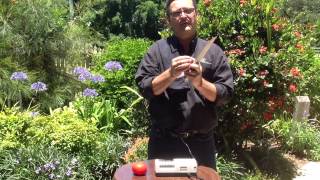 Learn how to sharpen a knife on a Nirey KE198 electric sharpener [upl. by Nylleoj]